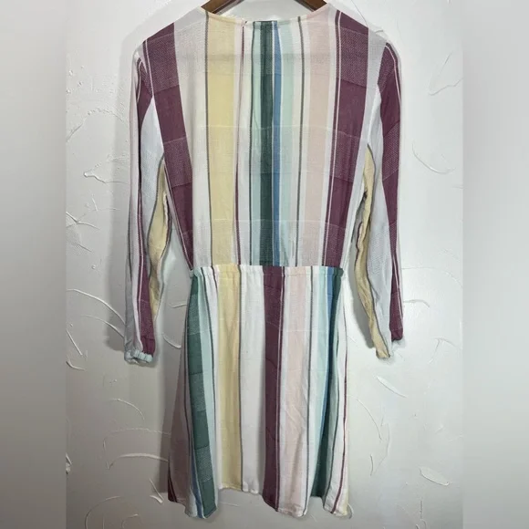 Rails Anthropologie Becca Cusco Stripe Dress SZ Small - Picture 4 of 16